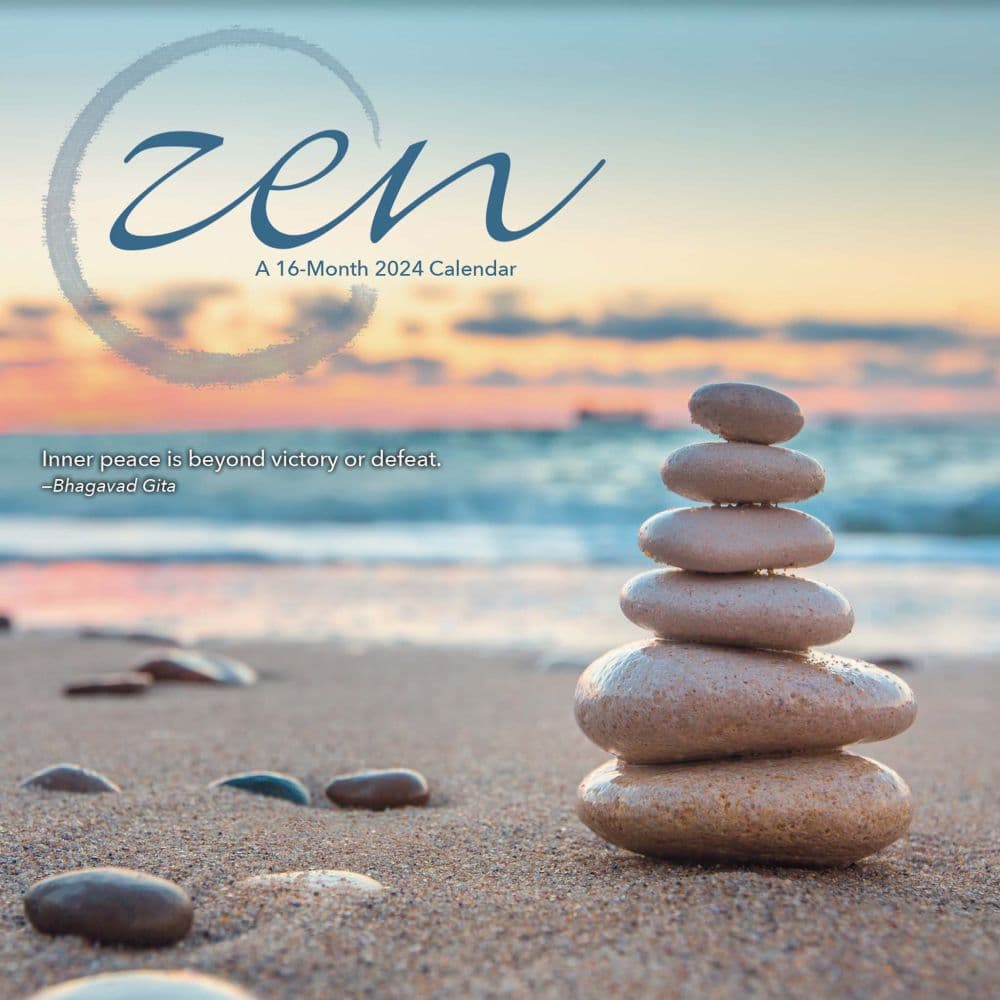 Zen 2024 Wall Calendar Main Image