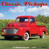 image Classic Pickups 2026 Wall Calendar  Main Image