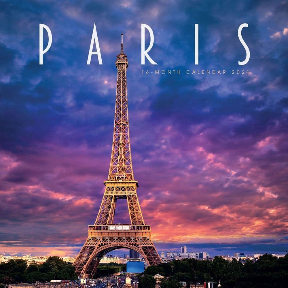 Paris Wall Calendar