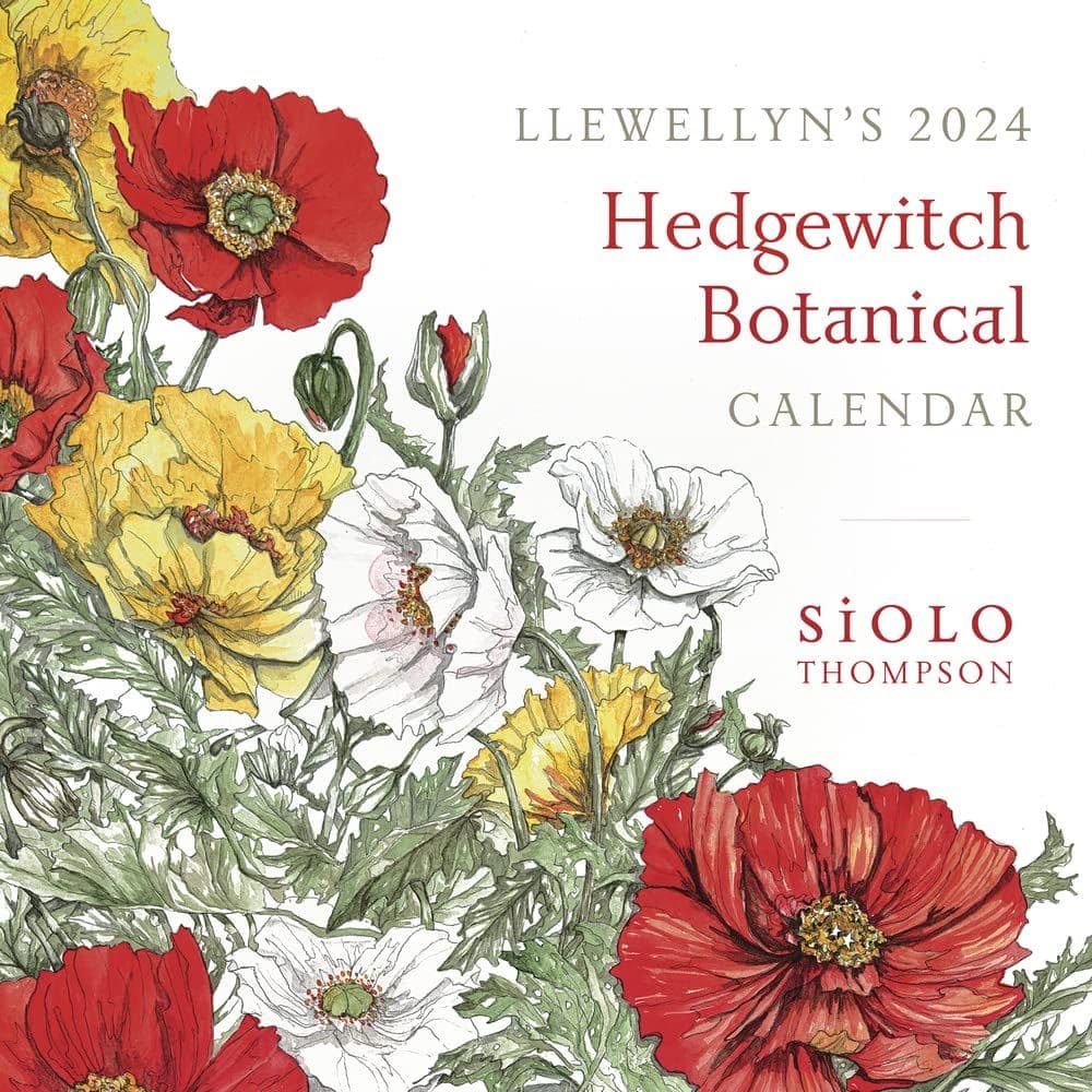 Hedgewitch Botanical 2024 Wall Calendar