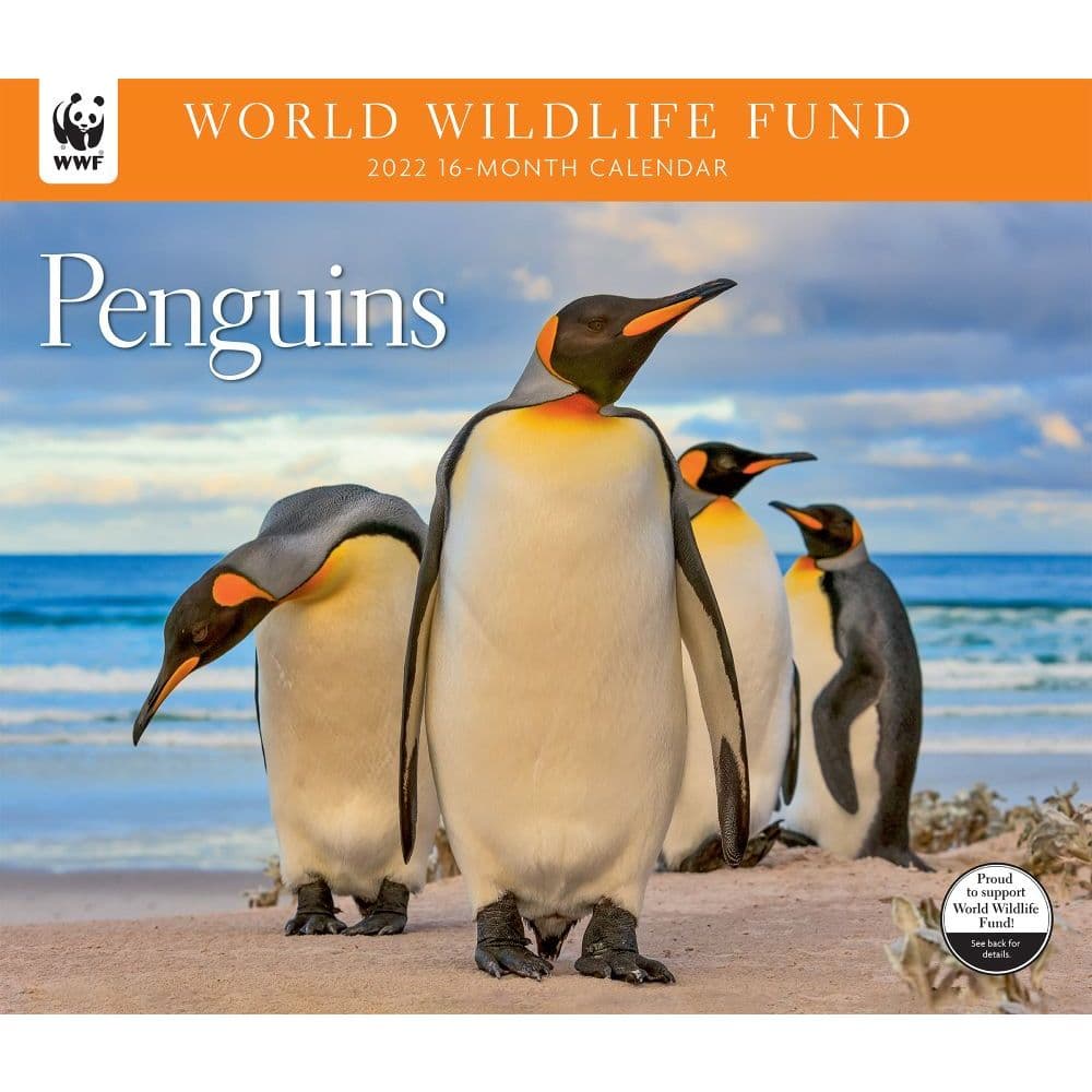 Penguin Schedule 2022 Penguins Wwf 2022 Wall Calendar - Calendars.com