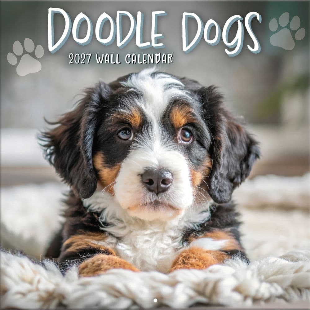 image Doodle Dogs Photo 2027 Wall Calendar