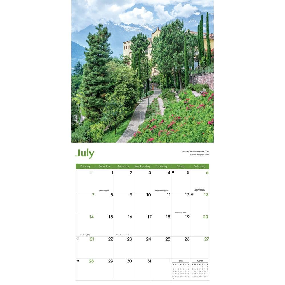 Dream Gardens 2024 Wall Calendar