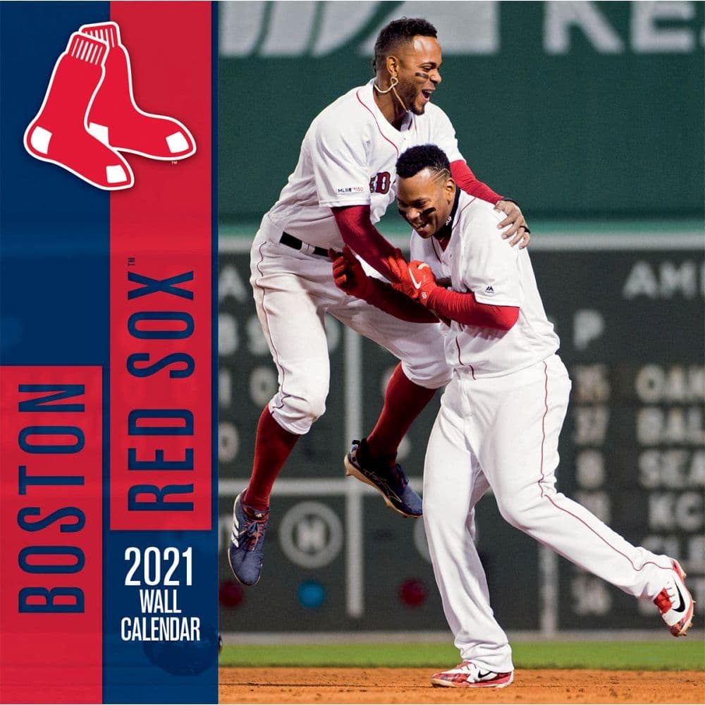 Boston Red Sox Wall Calendar Calendars Com