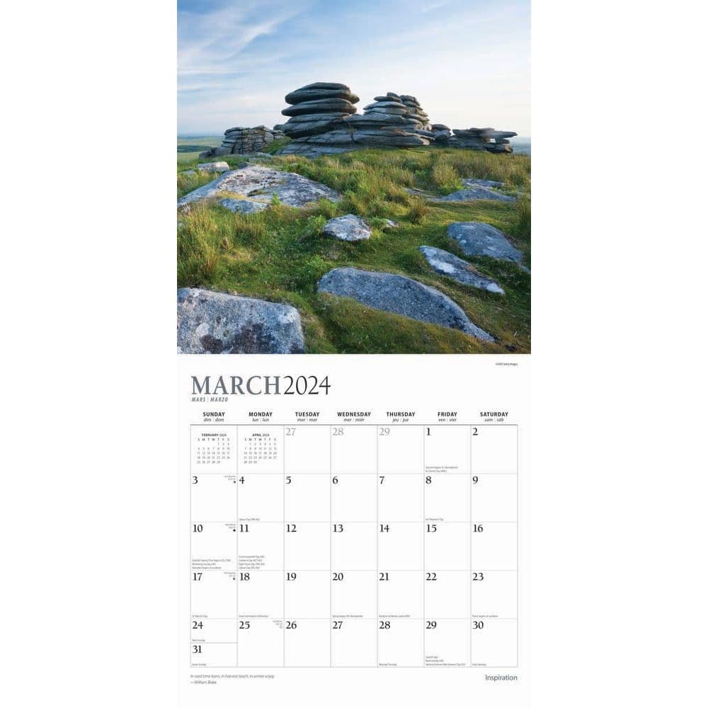 Inspiration 2024 Wall Calendar