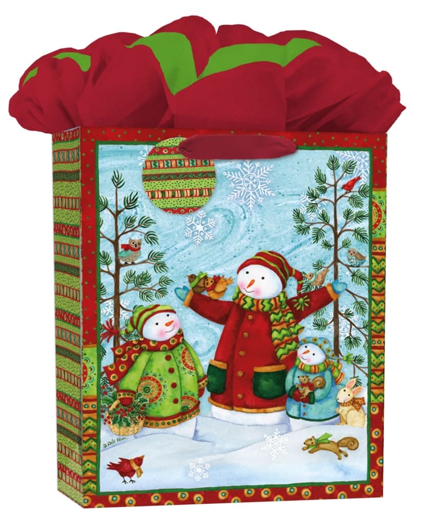 Holiday Inspirations Large GoGo Gift Bag by Debi Hron