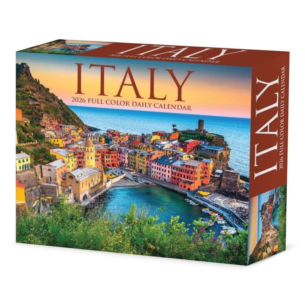 Italy 2026 Desk Calendar Main Product Image