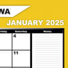 image COL Iowa Hawkeyes 2025 Desk Pad Third Alternate Image