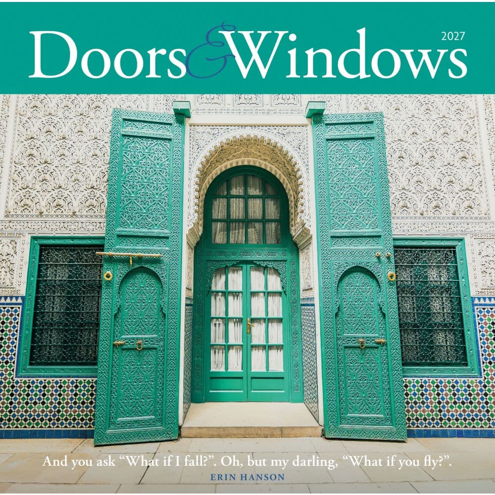 image Doors and Windows 2027 Wall Calendar Main Product Image