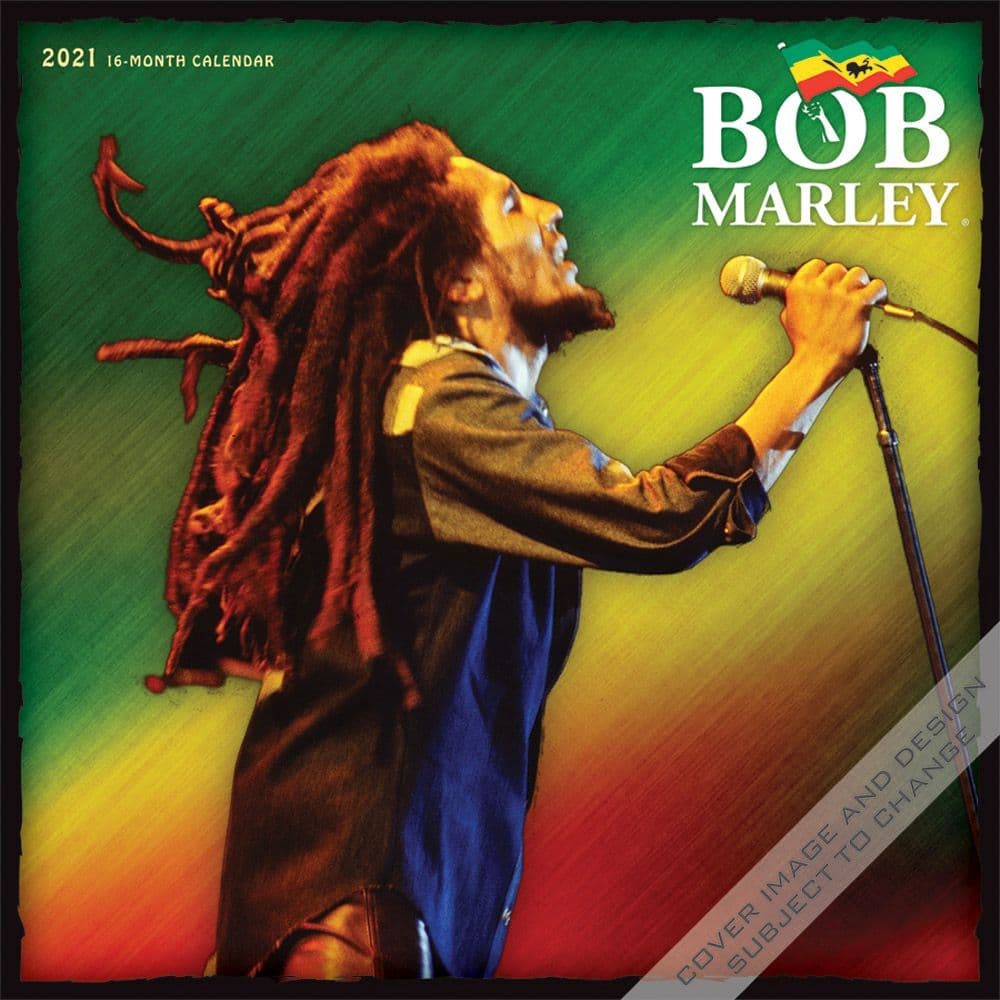 Bob Marley Wall Calendar