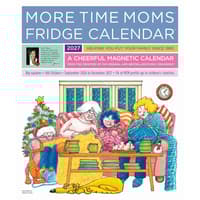 image More Time Moms Fridge Calendar 2027 Magnetic Calendar Main Product Image