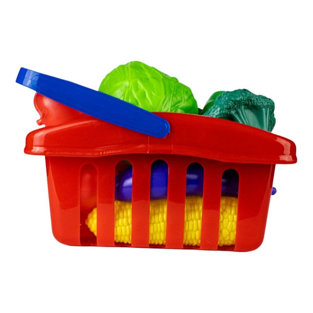 Play Shopping Basket with Assorted Groceries Second Alternate Image