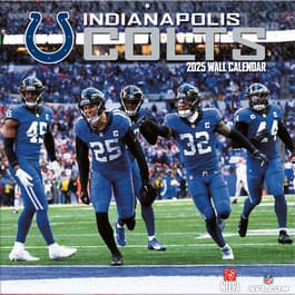 Indianapolis Colts 2025 Wall Calendar