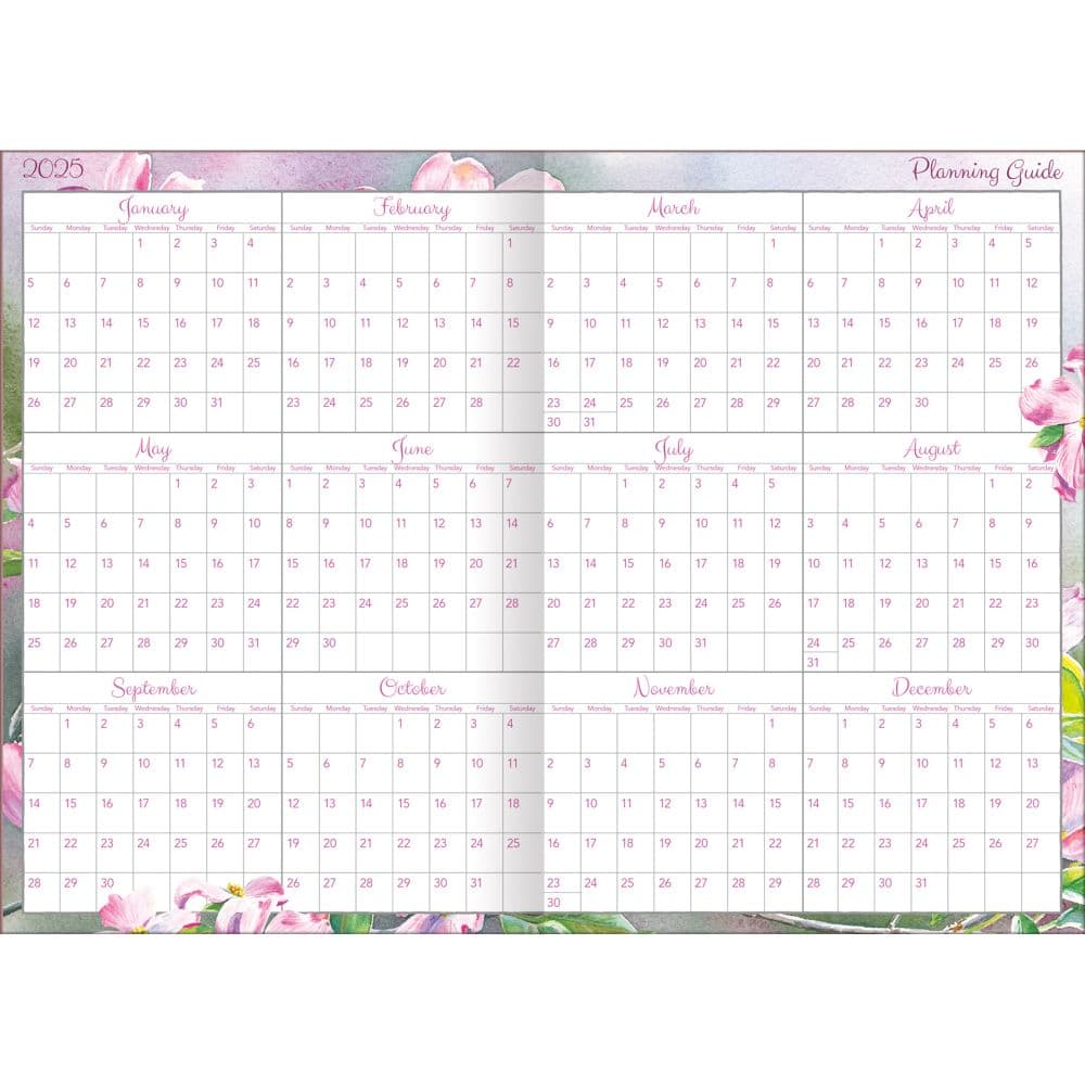 Songbirds 2025 Monthly Pocket Planner by Susan Bourdet_ALT2