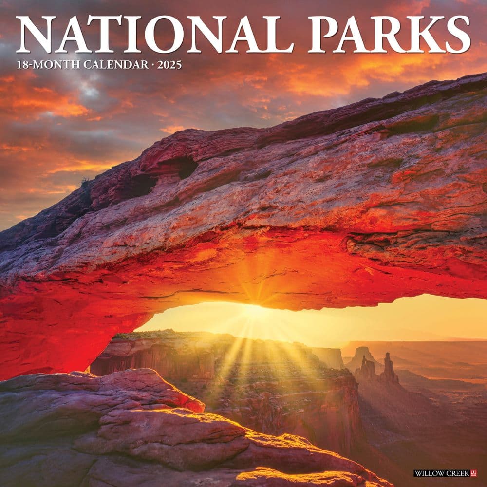 National Parks 2025 Wall Calendar