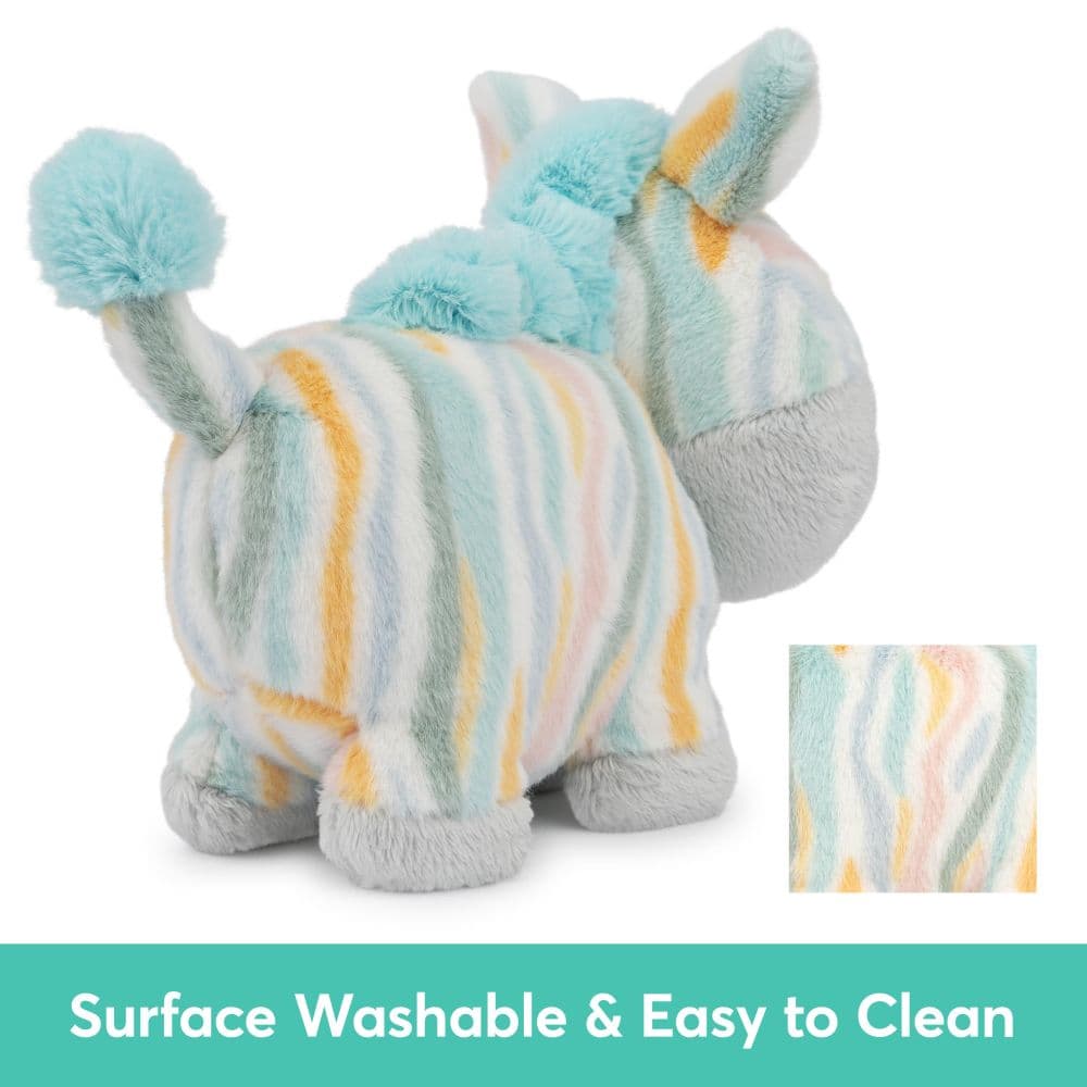 Baby GUND Safari Friends Zebra with Chime Plush 7-Inch Fifth Alternate Image