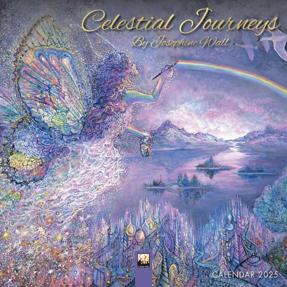 Celestial Journeys by Josephine 2025 Mini Wall Calendar Main Image