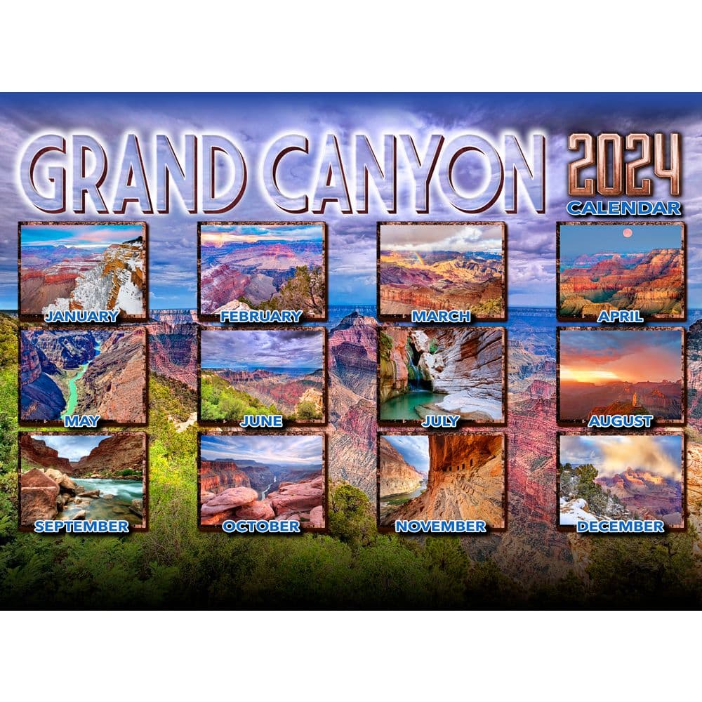 Grand Canyon 2024 Wall Calendar First Alternate Image