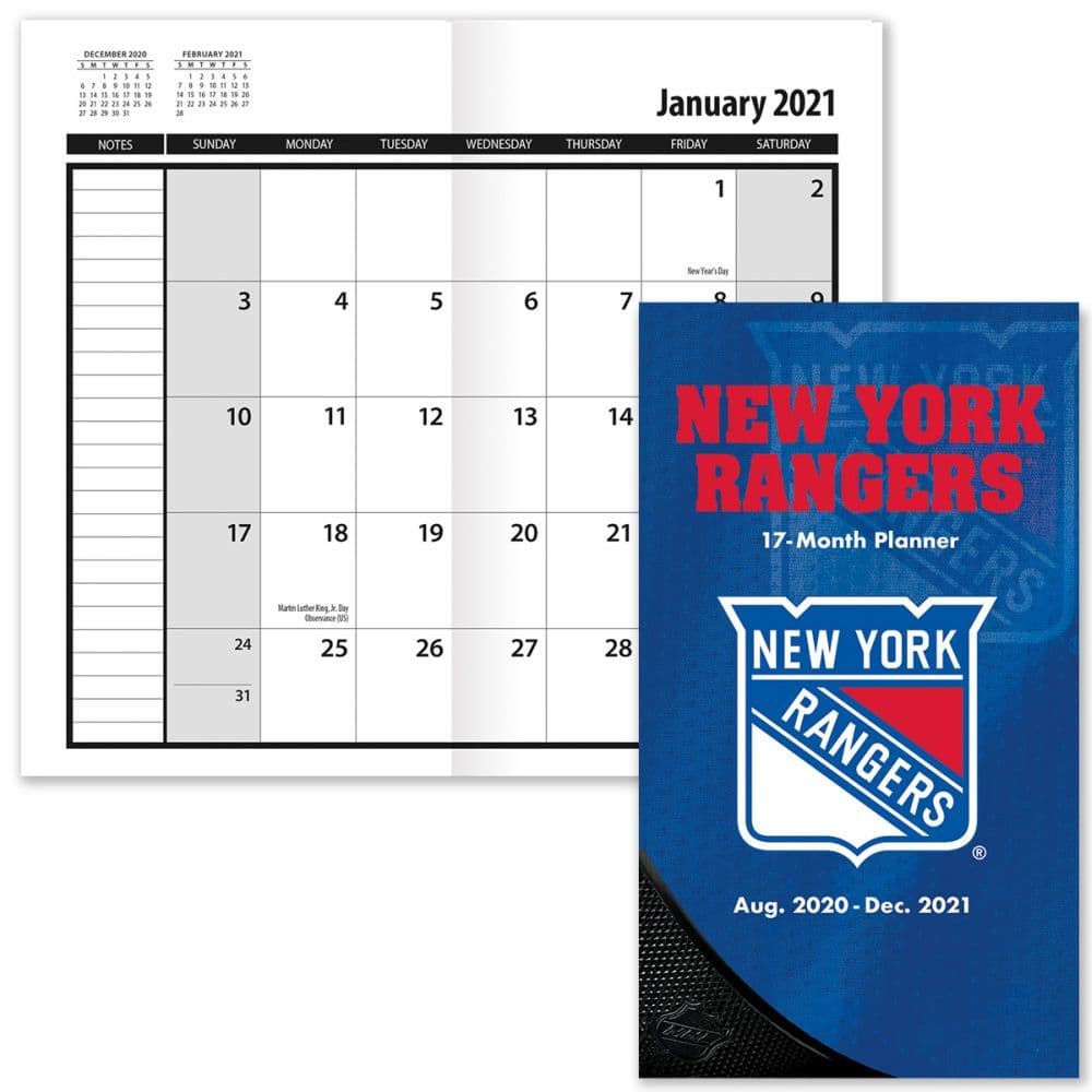New York Rangers Pocket Planner