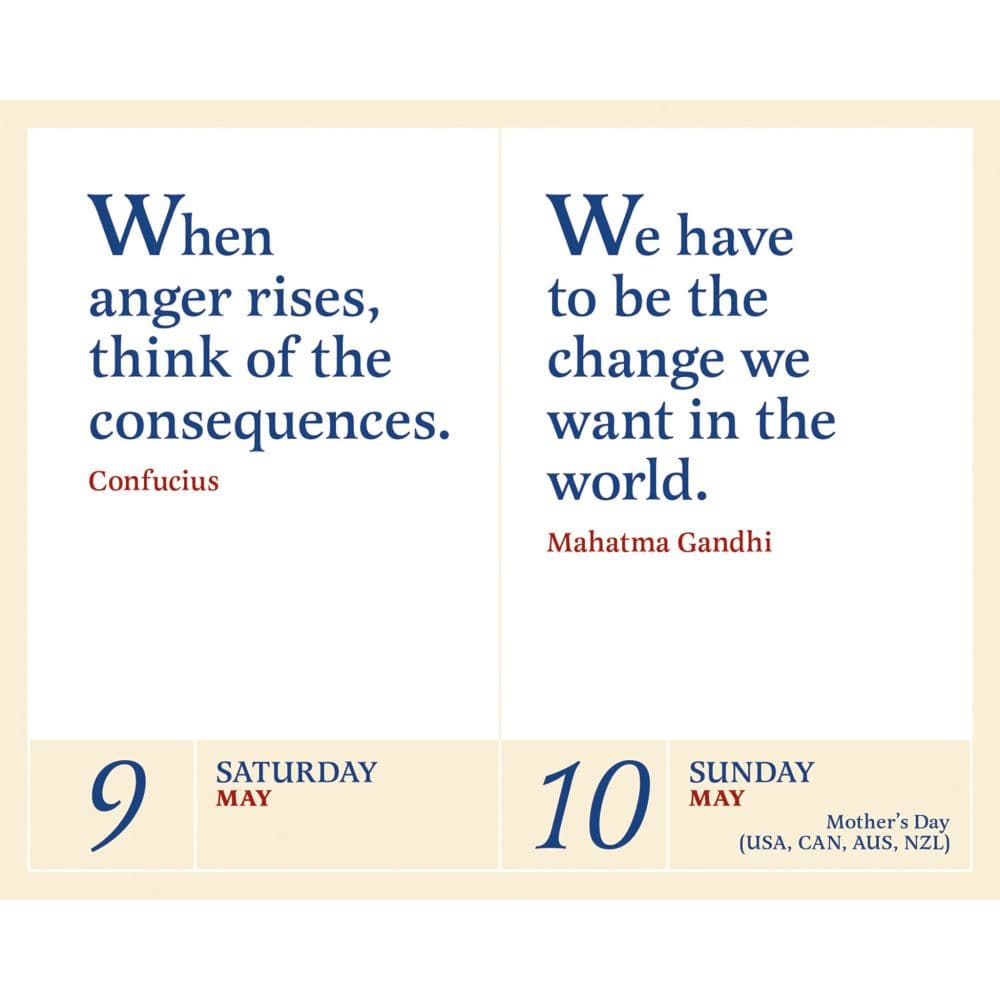 Daily Zen 2026 Desk Calendar Third Alternate Image
