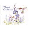 image Hummingbird Sympathy Assorted Boxed Note Cards Alt7