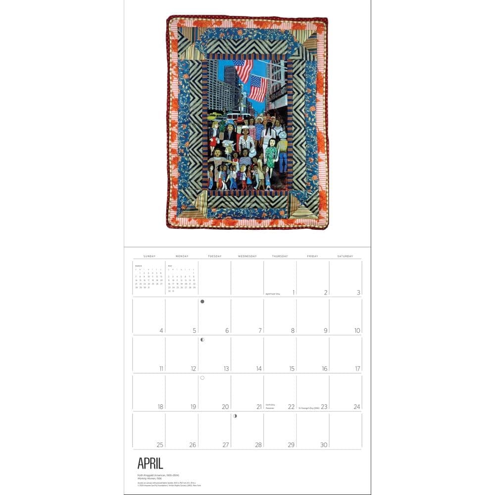Faith Ringgold 2027 Wall Calendar Fifth Alternate Image