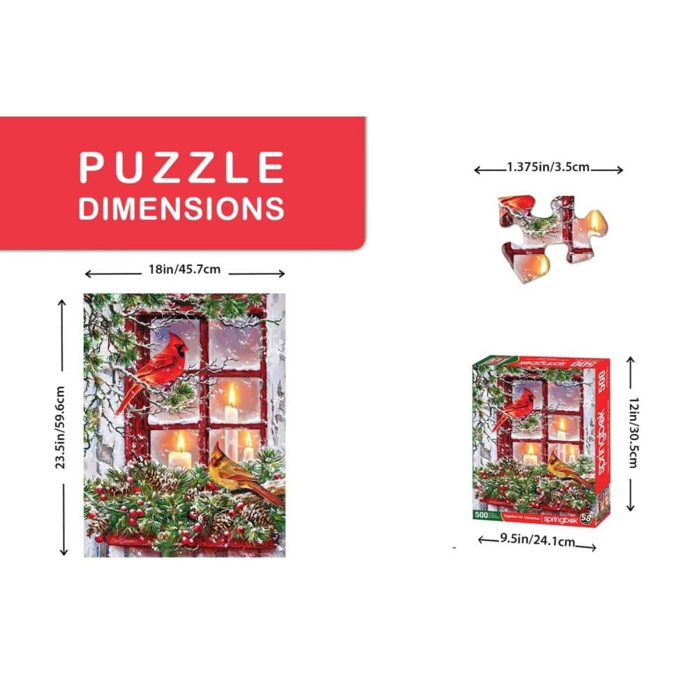 Together For Christmas 500 Piece Puzzle Second Alternate Image