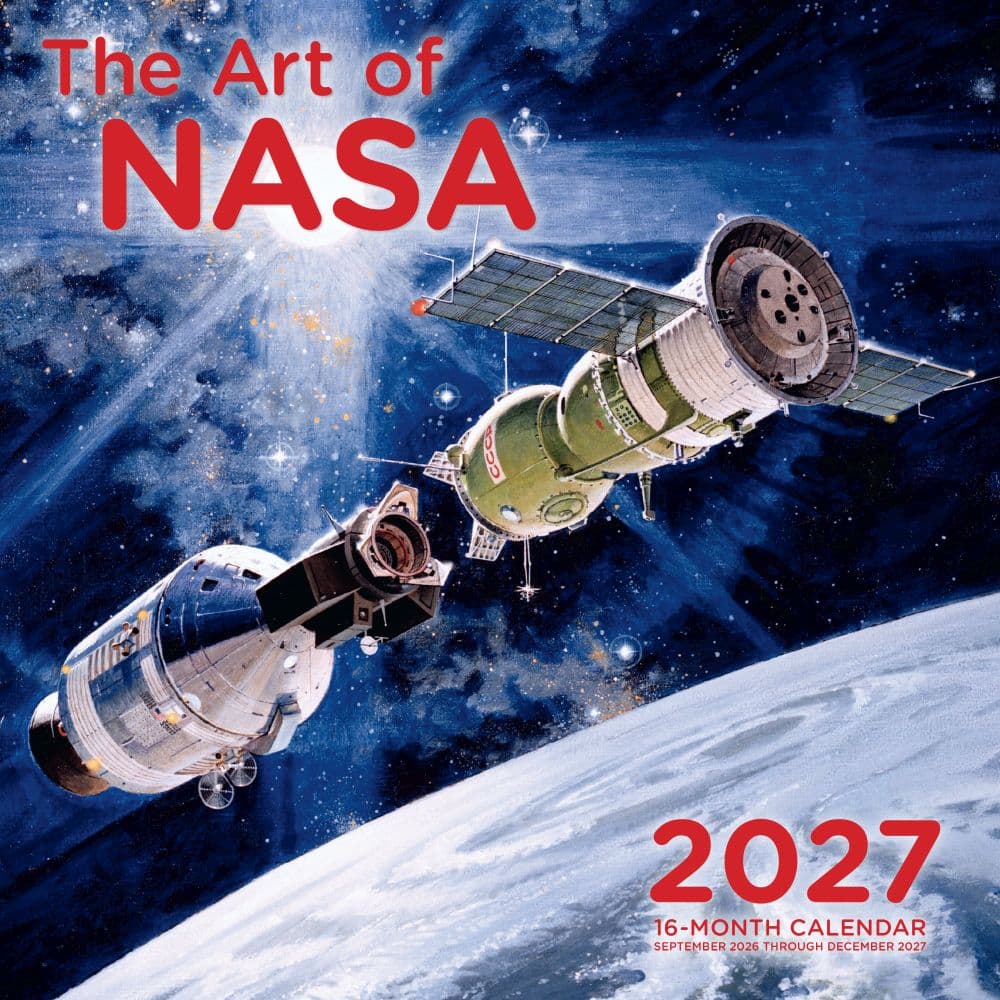 Art of NASA 2027 Wall Calendar Main Product
