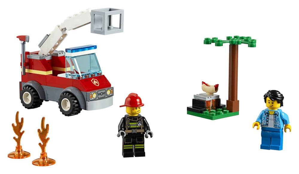 LEGO City Fire Barbecue Burn Out Alternate Image 2