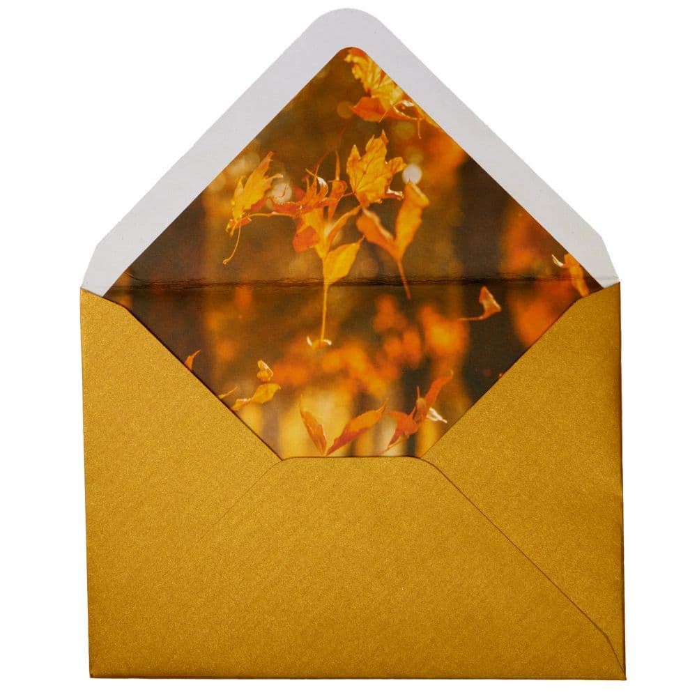 Photo Dog In Leaves Fall Card Third Alternate Image width=&quot;1000&quot; height=&quot;1000&quot;