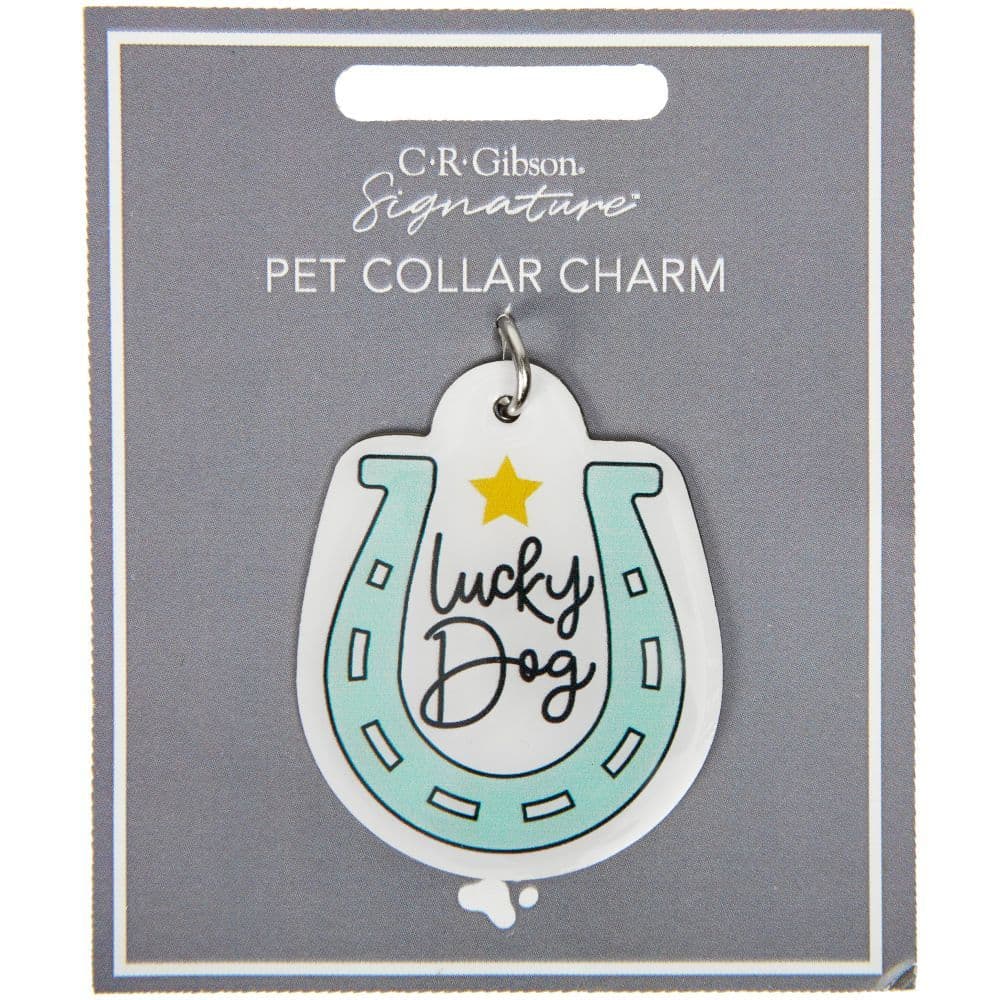 Lucky Dog Collar Charm