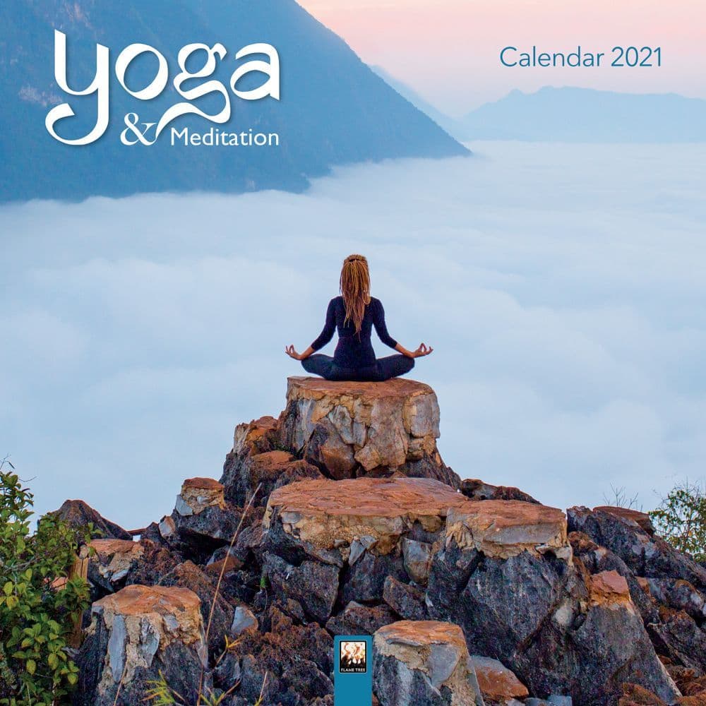 2021 Yoga and Meditation Wall Calendar