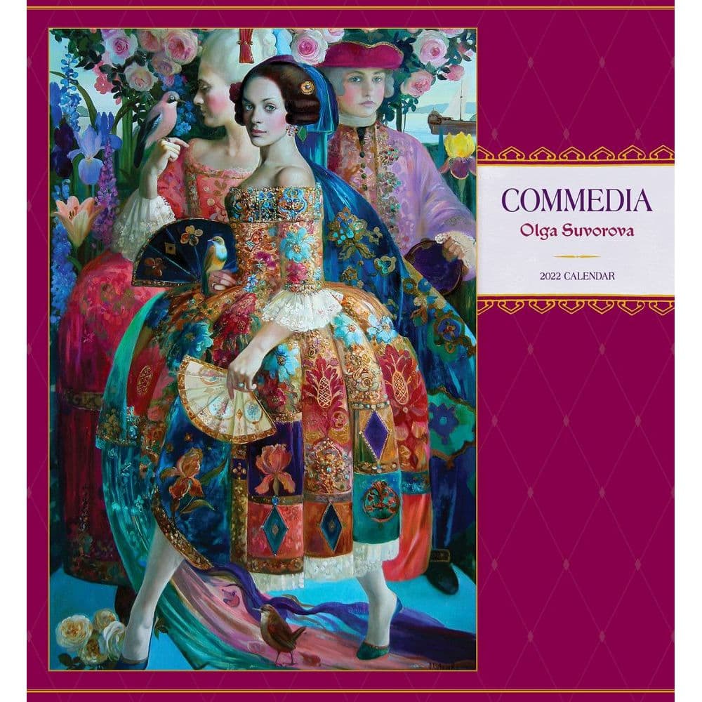 Suvorova Commedia 2022 Wall Calendar