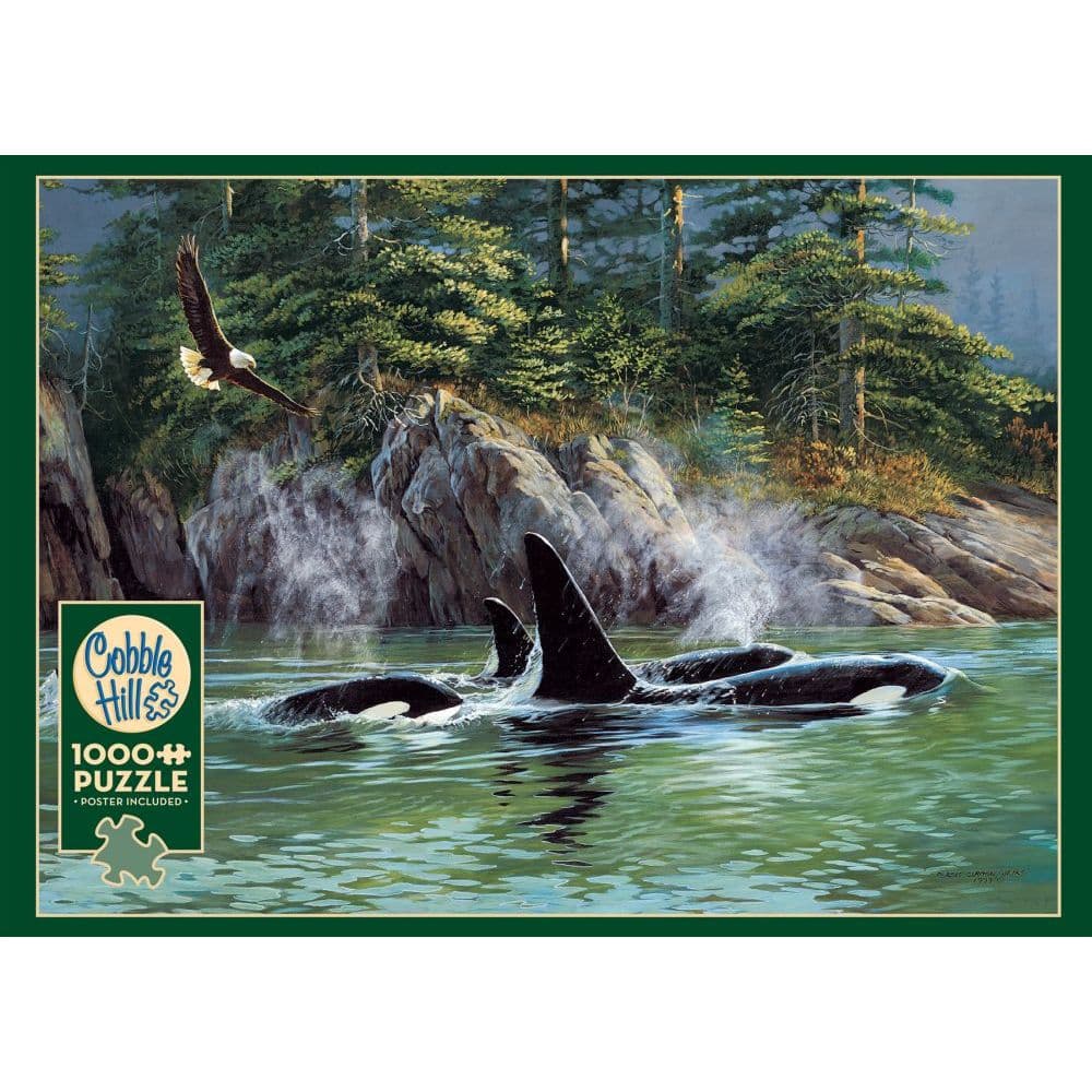 Orcas 1000pc Puzzle Main Image