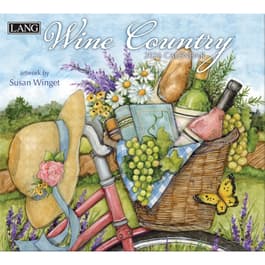 Susan Winget Wine Country 2026 Wall Calendar