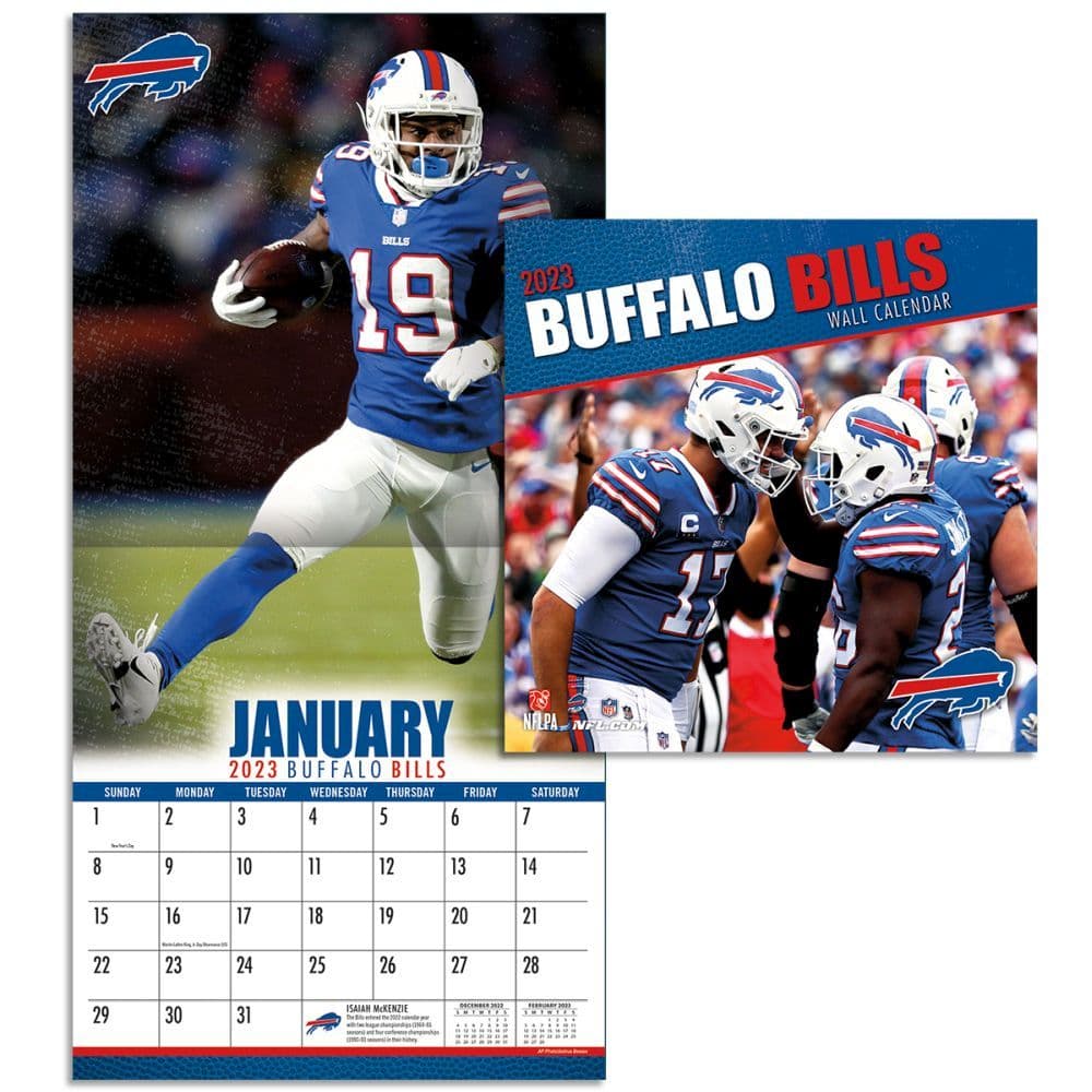 Buffalo Bills 2023 12x12 Team Wall Calendar (Other) 