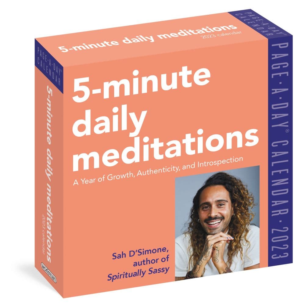 5-Minute Daily Meditations 2023 Page-A-Day Calendar