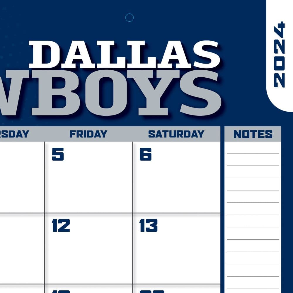 NFL Dallas Cowboys 2024 Desk Pad Third Alternate Image width=&quot;1000&quot; height=&quot;1000&quot;