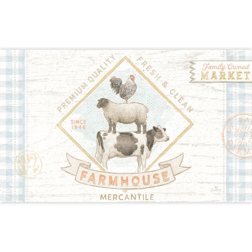 Farmhouse Doormat by Chad Barrett