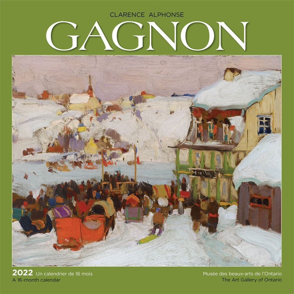Gagnon AGO 2022 Wall Calendar