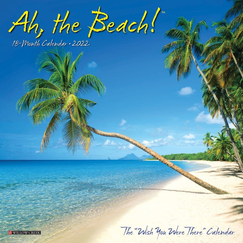 Ah The Beach 2022 Mini Wall Calendar - Calendars.com