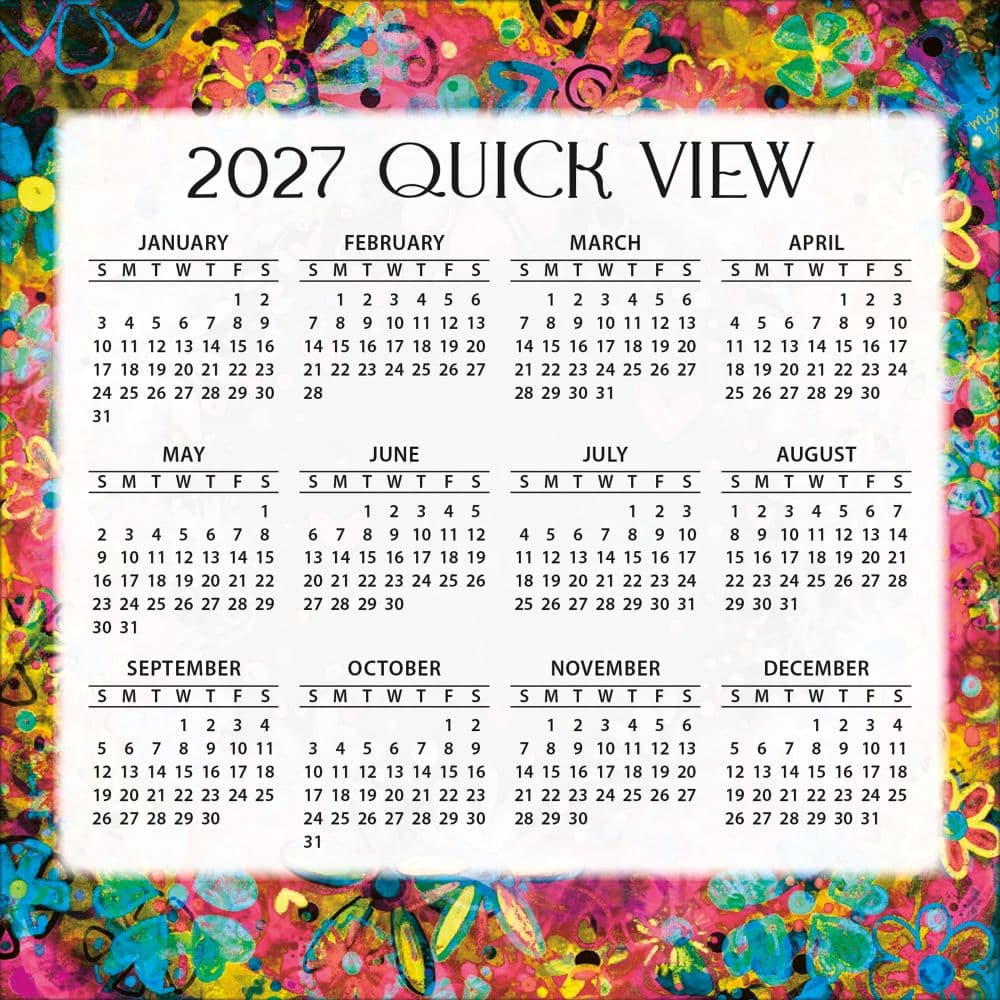 Inspirivity 2027 Desk Calendar by Jennifer Wagner Fourth Alternate Image