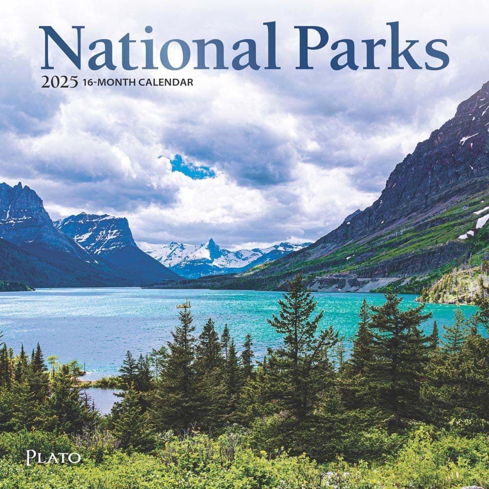 National Parks Foil 2025 Mini Wall Calendar Main Product Image width=&quot;1000&quot; height=&quot;1000&quot;