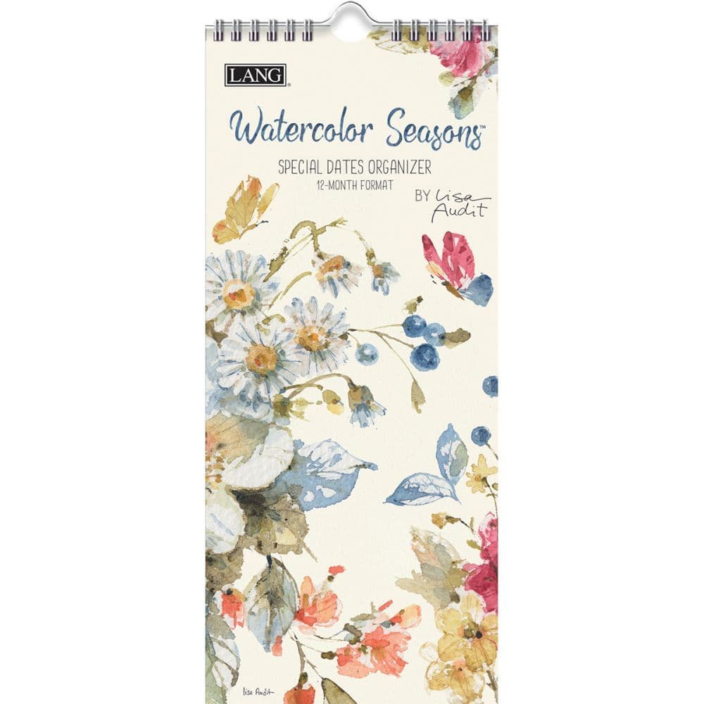 Watercolor Seasons Special Dates Organizer by Lisa Audit Main Image