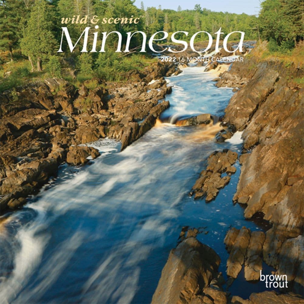 Minnesota Wild and Scenic 2022 Mini Wall Calendar
