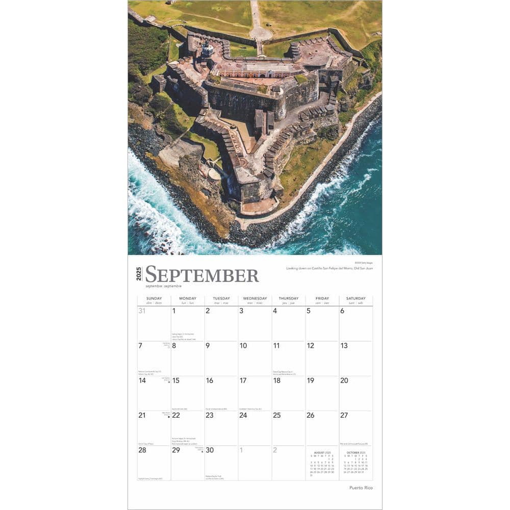 Puerto Rico 2025 Wall Calendar Third Alternate Image width=&quot;1000&quot; height=&quot;1000&quot;