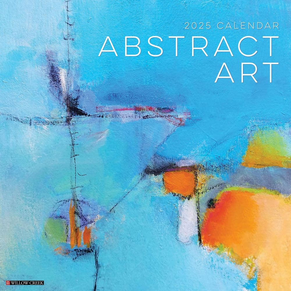 Abstract Art 2025 Wall Calendar - Calendars.com