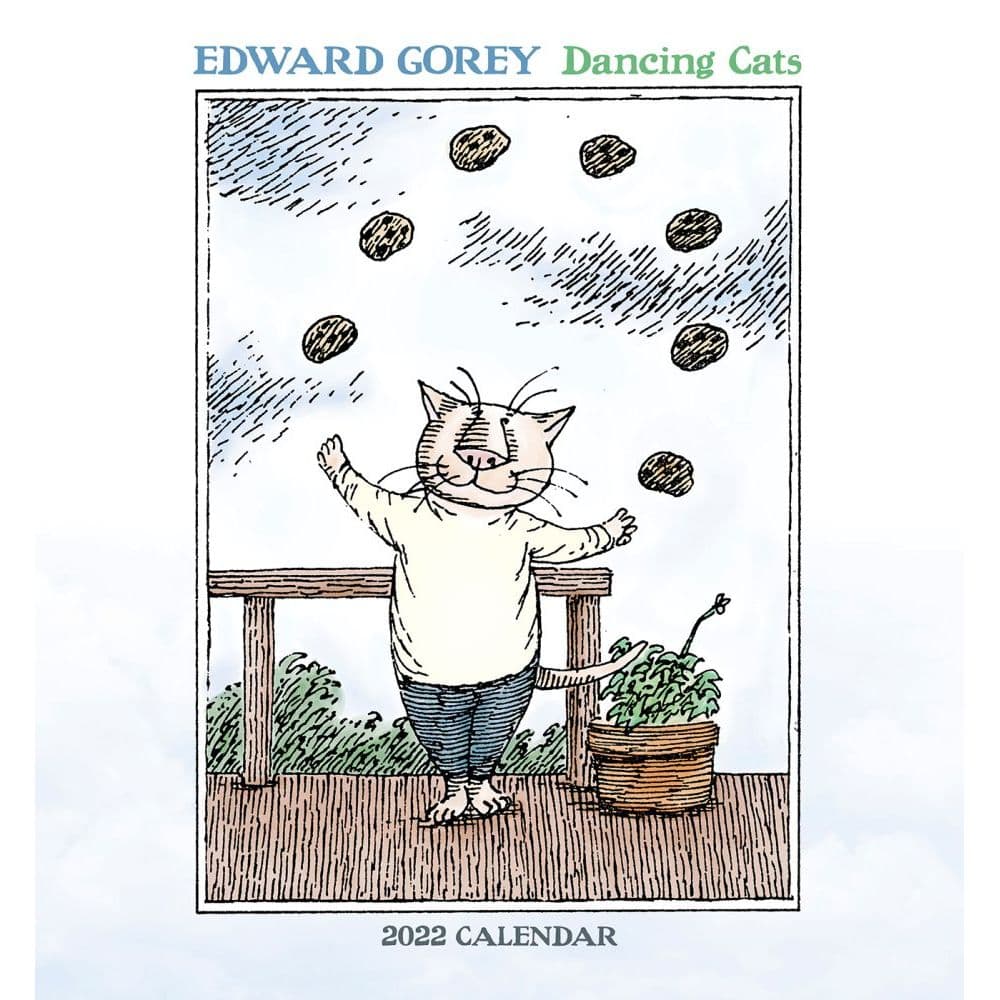 Gorey Creatures Real and Imagined 2022 Mini Wall Calendar