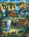 image Yellowstone National Park 500pc Puzzle Alternate Image 1