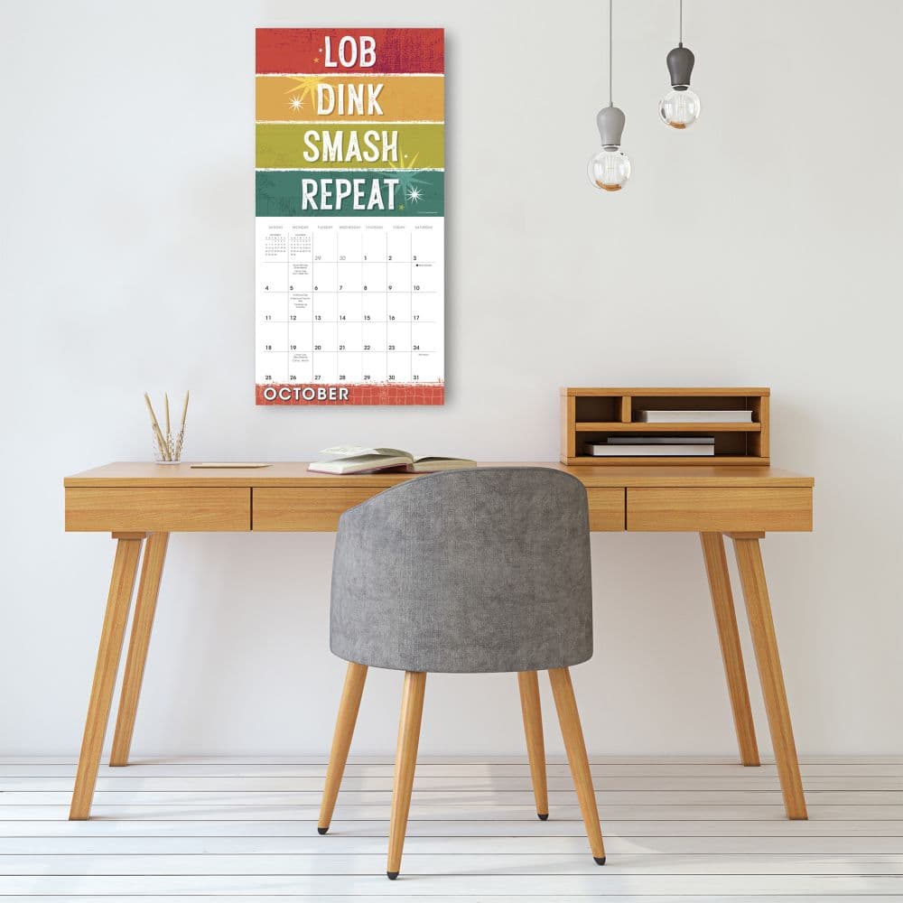 Pickleball 2026 Wall Calendar Fourth Alternate Image